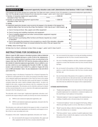 Form NYC-9.6 Claim for Credit Applied to Business and General Corporation Taxes - New York City, Page 3