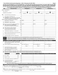 Form CR-Q2 Commercial Rent Tax Return - New York City, Page 2