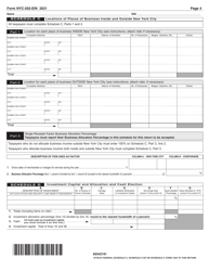Form NYC-202EIN Unincorporated Business Tax Return for Estates and Trusts - New York City, Page 4