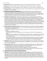 Form PPP-1136A Business Associate Agreement - Health Insurance Portability and Accountability Act of 1996 - Arizona, Page 2