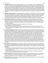 Form PPP-1136A Business Associate Agreement - Health Insurance Portability and Accountability Act of 1996 - Arizona, Page 4