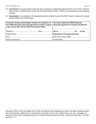 Form PPP-1136A Business Associate Agreement - Health Insurance Portability and Accountability Act of 1996 - Arizona, Page 7