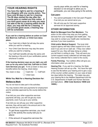 Form NA290 Notice of Action - California, Page 2