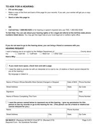 Form NA290 Notice of Action - California, Page 3