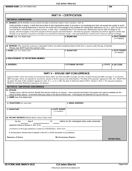 DD Form 2656 Data for Payment of Retired Personnel, Page 6