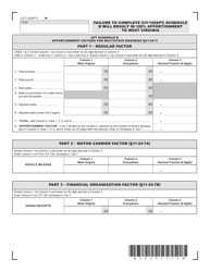 Form CIT-120APT Allocation and Apportionment for Multistate Businesses - West Virginia, Page 2