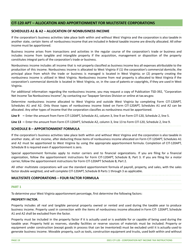 Instructions for Form CIT-120 West Virginia Corporation Net Income Tax Return - West Virginia, Page 19