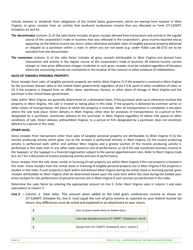 Instructions for Form CIT-120 West Virginia Corporation Net Income Tax Return - West Virginia, Page 21