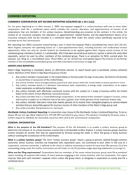 Instructions for Form CIT-120 West Virginia Corporation Net Income Tax Return - West Virginia, Page 26