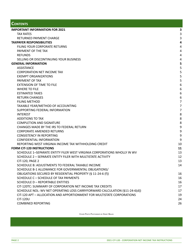 Instructions for Form CIT-120 West Virginia Corporation Net Income Tax Return - West Virginia, Page 2