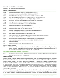 Instructions for Form CIT-120 West Virginia Corporation Net Income Tax Return - West Virginia, Page 30