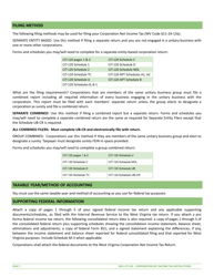 Instructions for Form CIT-120 West Virginia Corporation Net Income Tax Return - West Virginia, Page 7