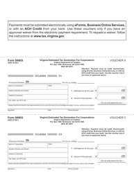 Form 500ES Virginia Estimated Tax Declaration for Corporations - Virginia, Page 4