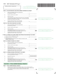 Schedule CR Credit Computation Schedule - Virginia, Page 6