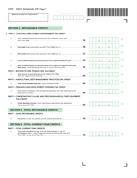 Schedule CR Credit Computation Schedule - Virginia, Page 7