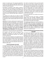 Instructions for Schedule CR Credit Computation Schedule - Virginia, Page 11