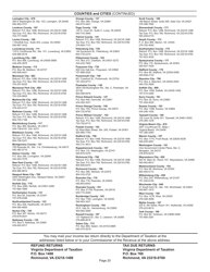 Instructions for Form 770 Virginia Fiduciary Income Tax Return - Virginia, Page 22