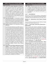 Instructions for Form 500 Virginia Corporation Income Tax Return - Virginia, Page 18