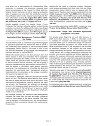 Instructions for Schedule 500CR Credit Computation Schedule for Corporations - Virginia, Page 12