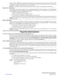 Instructions for Form IN-111 Vermont Income Tax Return - Vermont, Page 4