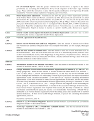 Instructions for Form CO-411 Vermont Corporate Income Tax Return - Vermont, Page 9