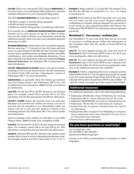 Instructions for Form OR-W-4, 150-101-402 Oregon Withholding Statement and Exemption Certificate - Oregon, Page 4
