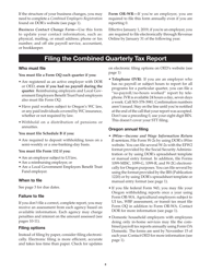 Form 150-211-155 Oregon Combined Payroll Tax Report Instructions for Oregon Employers - Oregon, Page 10