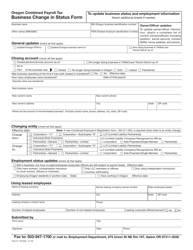Form 150-211-155 Oregon Combined Payroll Tax Report Instructions for Oregon Employers - Oregon, Page 29