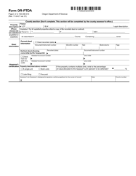 Form OR-PDTA (150-490-014) Property Tax Deferral Application - Oregon, Page 3