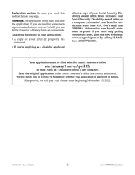 Instructions for Form OR-PDTA, 150-490-014 Property Tax Deferral Application - Oregon, Page 2