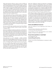 Instructions for Form 150-101-160 Schedule OR-FIA-40 Oregon Farm Income Averaging for Full-Year Residents - Oregon, Page 3