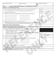Form 331 Tax Credit for Employer of Organ/Bone Marrow Donor - New Jersey, Page 2