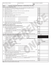 Form 304 New Jobs Investment Tax Credit - New Jersey, Page 3