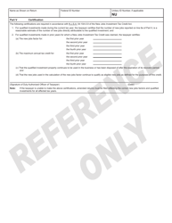Form 304 New Jobs Investment Tax Credit - New Jersey, Page 4