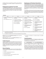 Form 305 Manufacturing Equipment and Employment Investment Tax Credit - New Jersey, Page 5