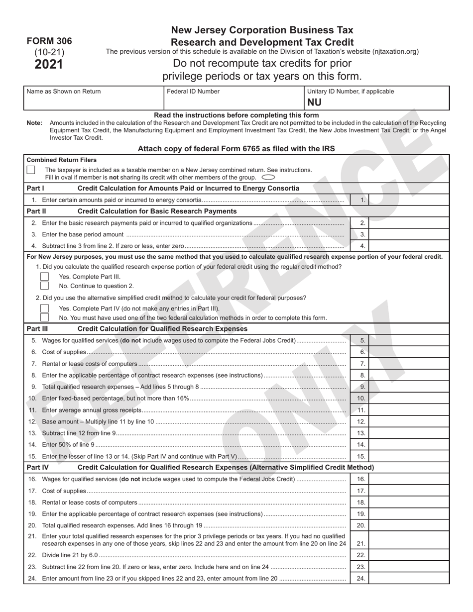 Form 306 - 2021 - Fill Out, Sign Online and Download Printable PDF, New ...