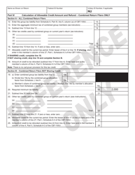 Form 333 Personal Protective Equipment (Ppe) Manufacturing Tax Credit - New Jersey, Page 2