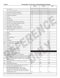 Schedule O Nonoperational Activity - New Jersey, Page 3