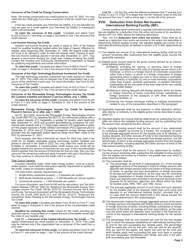 Instructions for Form F-1 Franchise Tax Return - Hawaii, Page 5