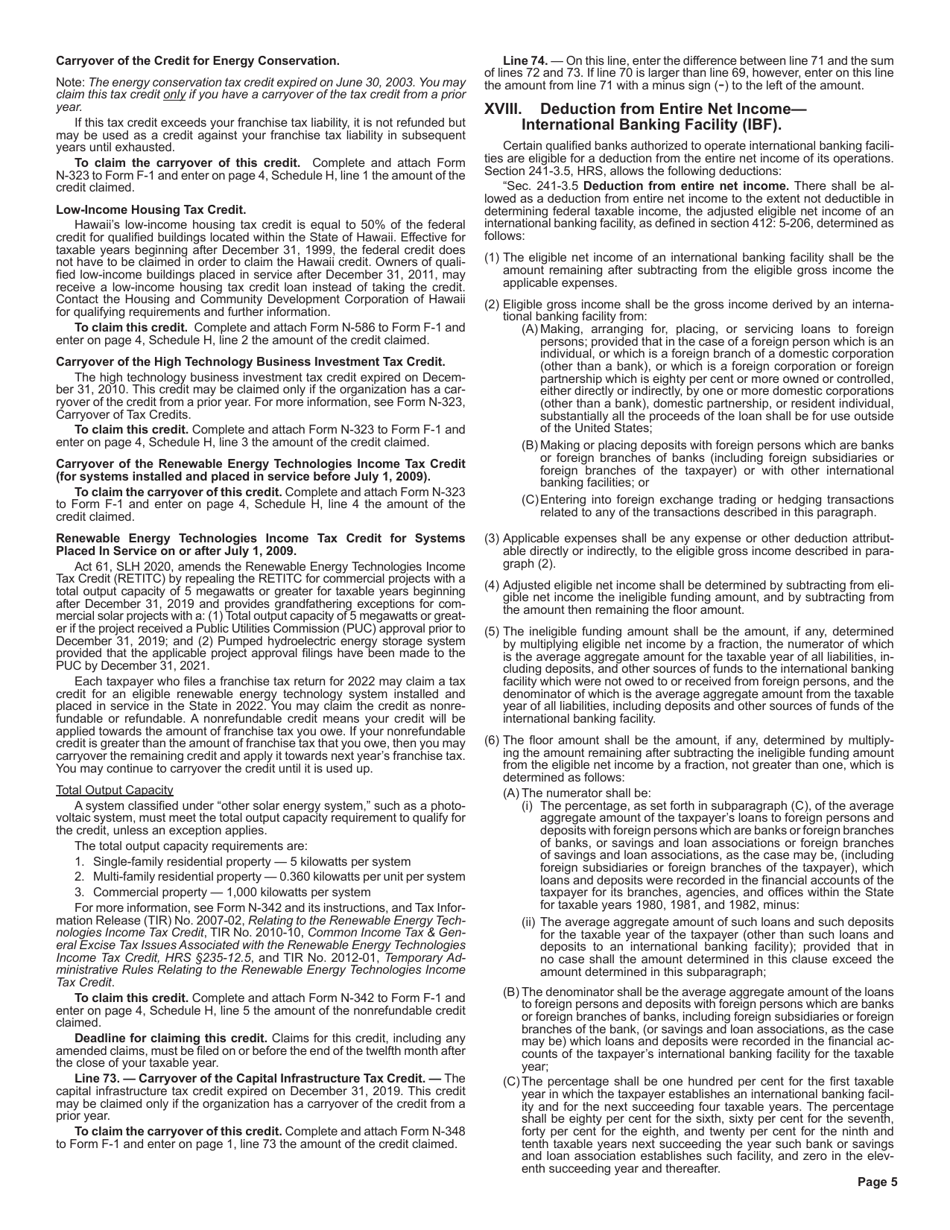 Download Instructions For Form F 1 Franchise Tax Return PDF freistiche-erkl-rt-in-der-zeichnung-technisches-zeichnen-einfach