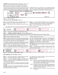 Instructions for Form G-45 One Time Use General Excise/Use Tax Return - Hawaii, Page 2