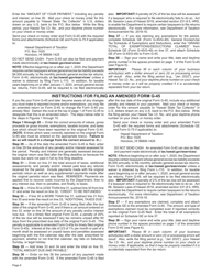 Instructions for Form G-45 One Time Use General Excise/Use Tax Return - Hawaii, Page 6