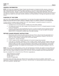 Form L-82 Refund Change Request - Hawaii, Page 2