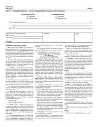 Form M-68 Application for Extension of Time to File Hawaii Estate Tax Return or Hawaii Generation-Skipping Transfer Tax Return and/or Pay Hawaii Estate (And Generation-Skipping Transfer) Taxes - Hawaii, Page 2