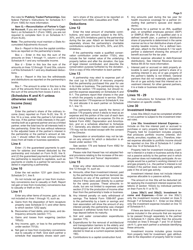 Instructions for Form N-20 Partnership Return of Income - Hawaii, Page 5