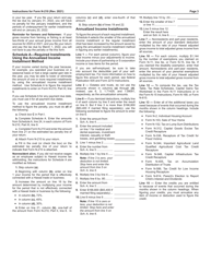 Instructions for Form N-210 Underpayment of Estimated Tax by Individuals, Estates, and Trusts - Hawaii, Page 3
