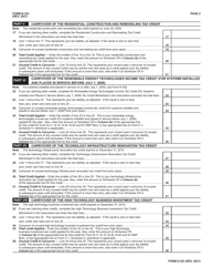 Form N-323 Carryover of Tax Credits - Hawaii, Page 2