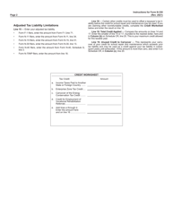 Instructions for Form N-330 Credit for School Repair and Maintenance - Hawaii, Page 2