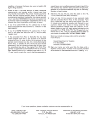 Instructions for Form RV-2 Periodic Rental Motor Vehicle, Tour Vehicle, and Car-Sharing Vehicle Surcharge Tax - Hawaii, Page 5