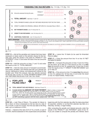Instructions for Form TA-2 Transient Accommodations Tax Annual Return and Reconciliation - Hawaii, Page 4